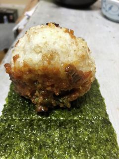 ししとう味噌の焼きおにぎり-レシピのメイン写真