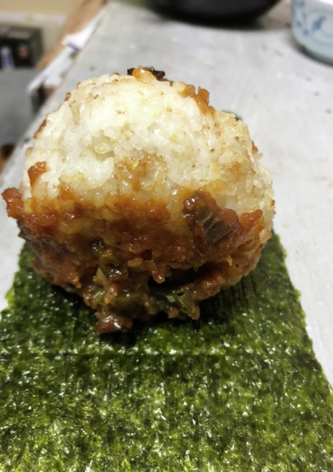 ししとう味噌の焼きおにぎり-レシピのメイン写真