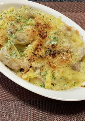 簡単!チキンマカロニグラタン-レシピのメイン写真