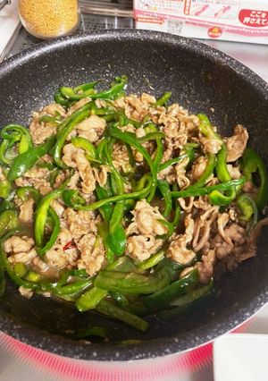 牛肉ピーマン-レシピのメイン写真