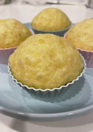 簡単バナナ蒸しパン☆完了食幼児食-レシピのメイン写真