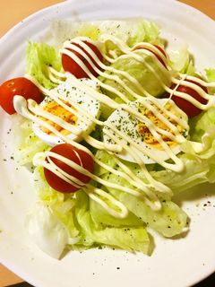 レタス活用●シンプル●レタスマヨサラダ-レシピのメイン写真