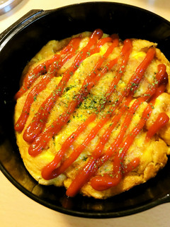 丼弁当●鶏肉を使ったお弁当★オムライス丼-レシピのメイン写真