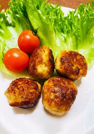 超簡単★鶏つくね(幼児食1歳以上にも)-レシピのメイン写真