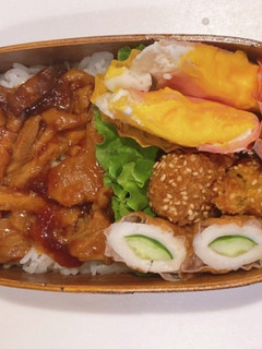 鶏の蒲焼ランチ弁当-レシピのメイン写真