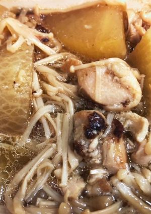 鶏モモと大根の塩麹煮込み-レシピのメイン写真