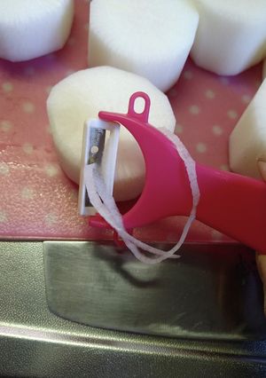 大根！かぼちゃの煮物もピーラで〜♫-レシピのメイン写真