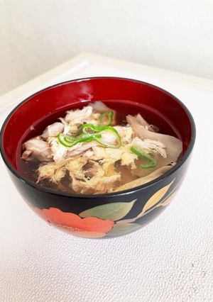 舞茸の澄まし汁-レシピのメイン写真