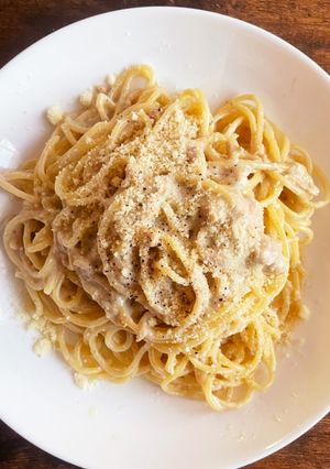 家にあるものでブルーチーズのパスタ-レシピのメイン写真
