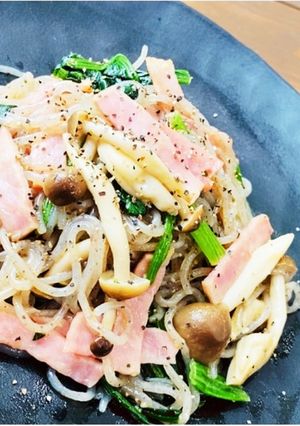 低カロリー絶品白滝パスタ極UMAMI美人-レシピのメイン写真
