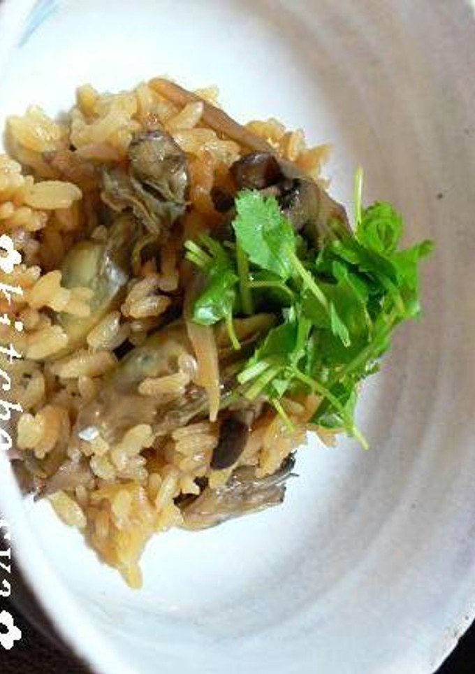 ♪牡蠣ごはん♪牡蠣の旨味たっぷり♥-レシピのメイン写真