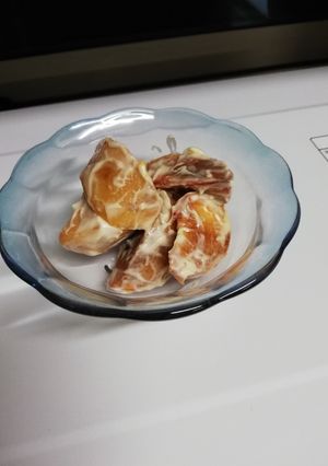 柿のクリームチーズ和え-レシピのメイン写真