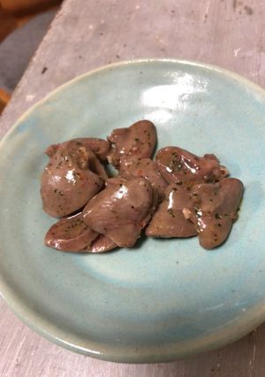 鳥ハツのアヒージョ炒め-レシピのメイン写真
