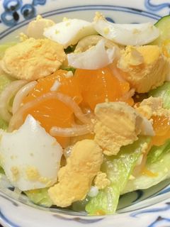 いかとたまごの和風サラダ-レシピのメイン写真
