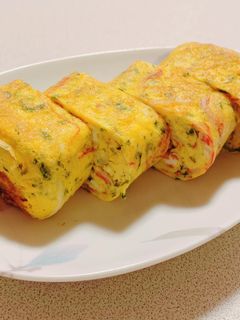 カニカマだし巻き卵-レシピのメイン写真
