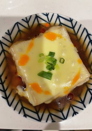 5分で出来る！厚揚げのチーズ煮浸し-レシピのメイン写真