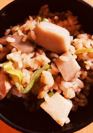 里芋のまぜご飯-レシピのメイン写真