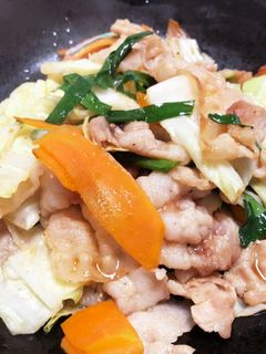 豚バラポン酢炒め-レシピのメイン写真