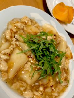 カブの鶏そぼろあんかけ-レシピのメイン写真