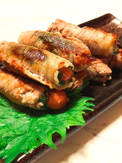 【肉×肉】ソーセージの肉巻き-レシピのメイン写真