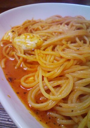 モッツァレラのトマトソーススパゲティ-レシピのメイン写真