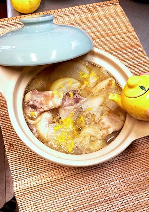 柚子と生姜香る♪塩麹の鶏野菜鍋☆-レシピのメイン写真