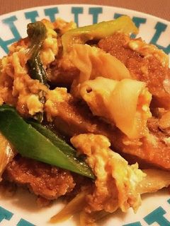 ◆簡単10分♡余った豚カツdeかつとじ◆-レシピのメイン写真