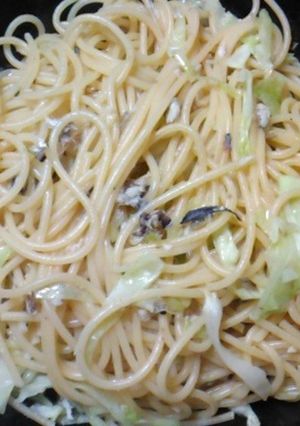 50円レシピ:業スーの冷凍いわしパスタ-レシピのメイン写真
