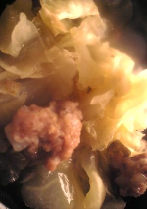 キャベツと豚挽肉ミートボールのスープ煮-レシピのメイン写真