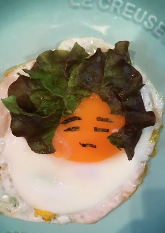 反抗期になった目玉焼き赤ちゃん中学生編-レシピのメイン写真