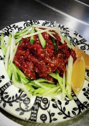 謎肉の焼肉のタレ和え❨(@≧↺≦@)❩ノ-レシピのメイン写真