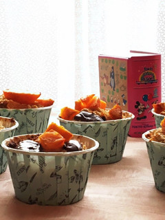 ♡柿チョコオートミールマフィン♡-レシピのメイン写真