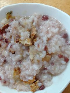 赤飯粥サバ缶入-レシピのメイン写真