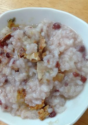 赤飯粥サバ缶入-レシピのメイン写真