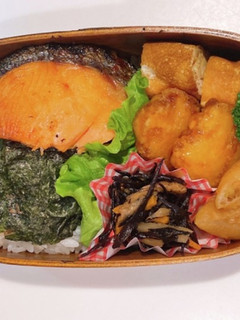 しゃけのり弁当-レシピのメイン写真