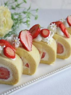 しっとりロールケーキ生地(別立て)-レシピのメイン写真