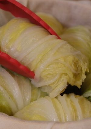 カルビを包んだ白菜ロール-レシピのメイン写真