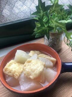 今晩のおかず☆はやとうりと油揚げの煮浸し-レシピのメイン写真