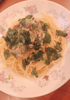 【ブタールパパの】ツナと大根の和風パスタ-レシピのメイン写真