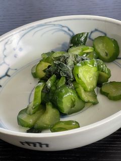 簡単★きゅうりと大葉の浅漬け-レシピのメイン写真