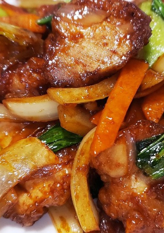 簡単！鶏唐揚げの甘辛炒め-レシピのメイン写真
