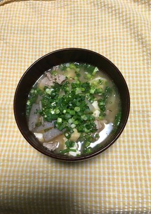 我が家の豚汁(鍋帽子使用)-レシピのメイン写真