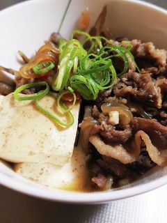 味付け簡単☆牛肉とごぼうのすき焼き風煮-レシピのメイン写真
