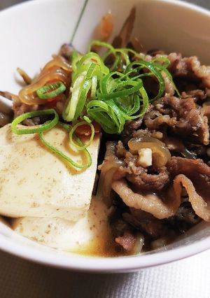味付け簡単☆牛肉とごぼうのすき焼き風煮-レシピのメイン写真