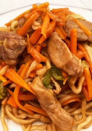 ラーメンで焼きそば-レシピのメイン写真