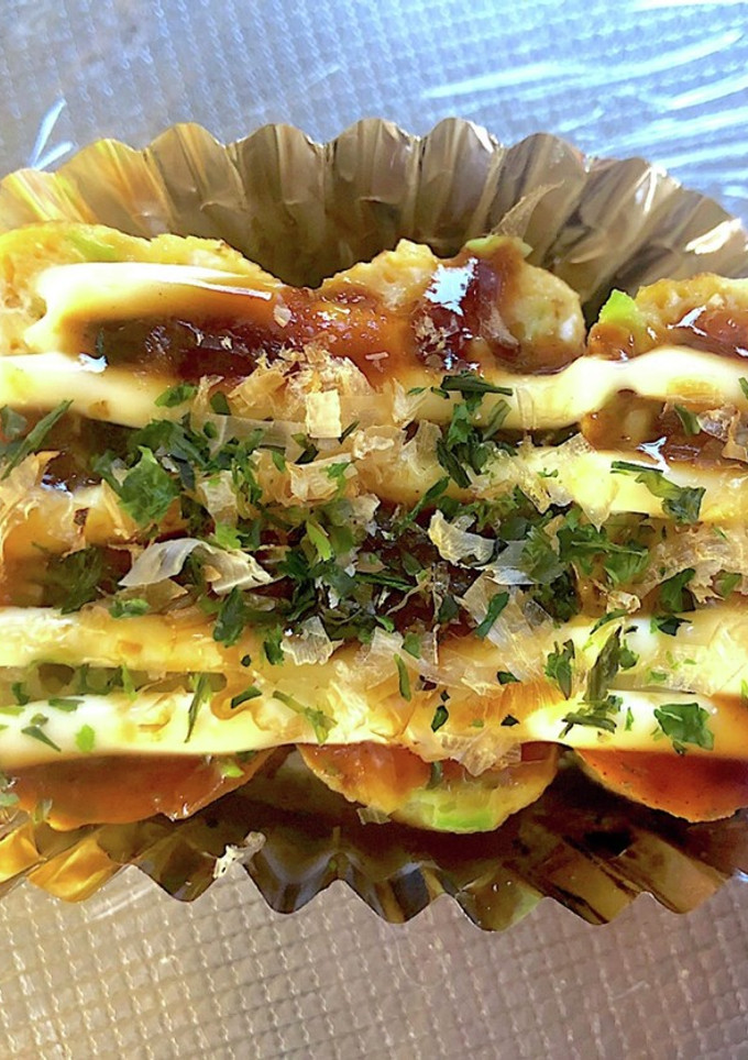 お弁当にぴったり！お好み焼き風卵焼き☆-レシピのメイン写真