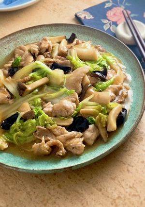*豚肉と白菜の中華風うま煮*-レシピのメイン写真