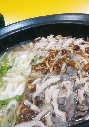 豚肉入りきのこ鍋-レシピのメイン写真