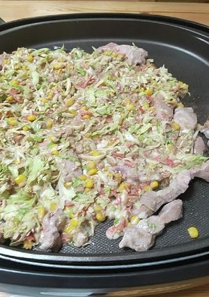 オートミールでもんじゃ焼き-レシピのメイン写真