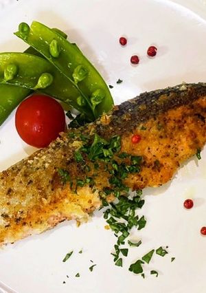 サーモンの香草パン粉焼き-レシピのメイン写真
